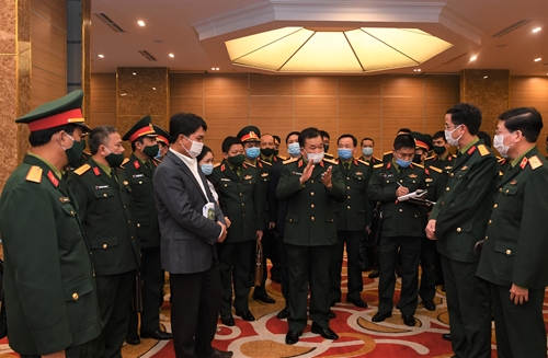 Thượng tướng Hoàng Xuân Chiến kiểm tra công tác chuẩn bị ADMM-14, ADMM+ lần thứ 7 và các hoạt động liên quan
